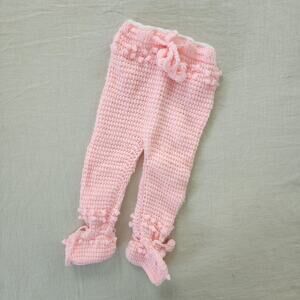 Vintage Cotton Candy Soft Knit Pants 12-18 months